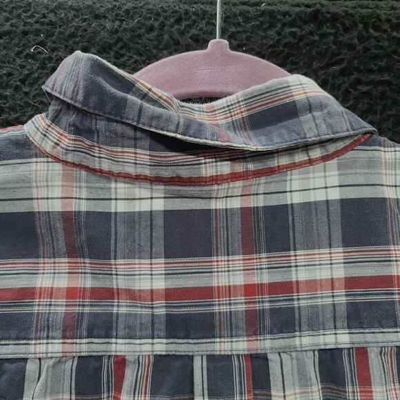Wrangler Authentic Mens Button Up Multi-Color Size XL 100% Cotton Short Sleeve - Picture 12 of 12